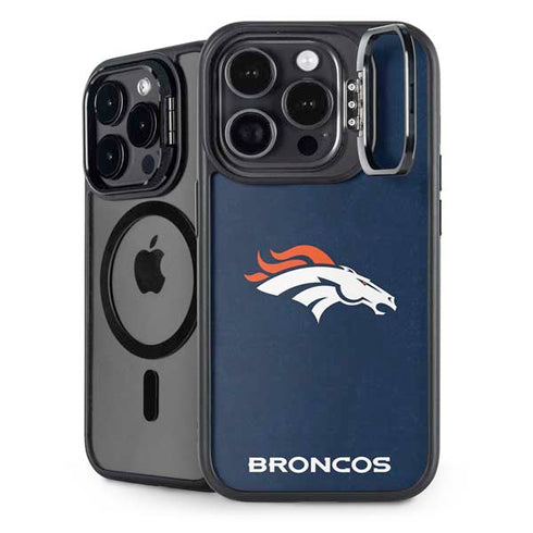 NFL Denver Broncos - Distressed iPhone 15 Pro Kickstand Case